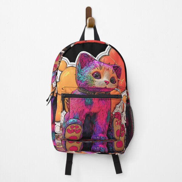 Item preview, Cute Comic Kitten with Speech Bubble Illustration designed and sold by Grafititee.
