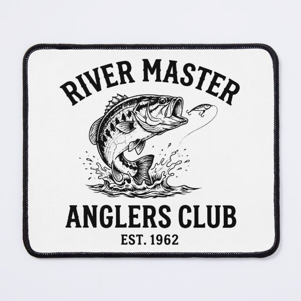 Item preview, River Master Anglers Club Vintage Bass Fishing designed and sold by gunaone-design.