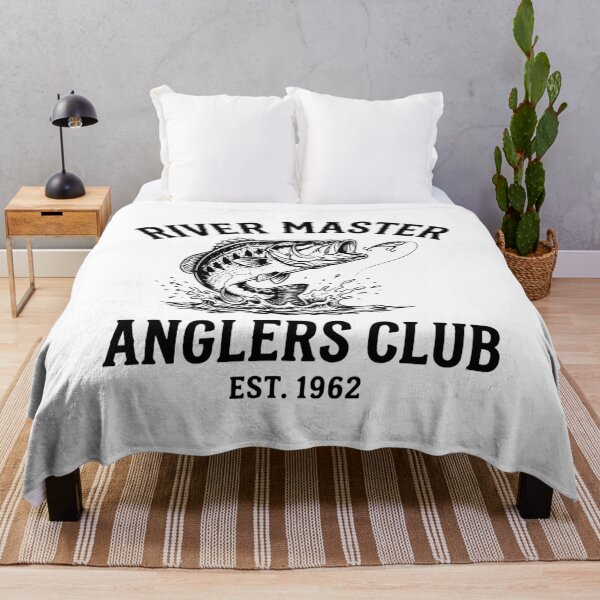Item preview, River Master Anglers Club Vintage Bass Fishing designed and sold by gunaone-design.