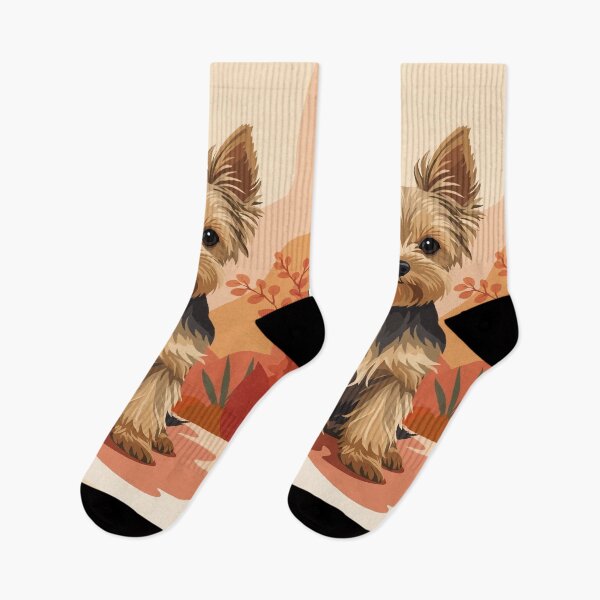 Item preview, Autumn Yorkie designed and sold by AbstractAnom.