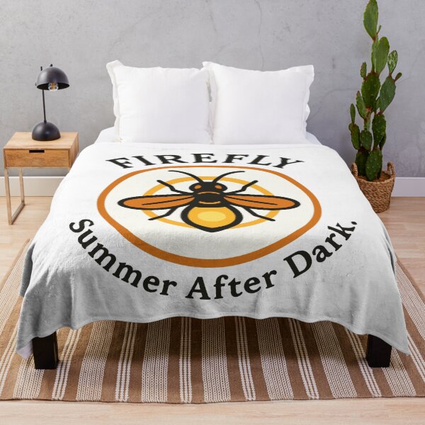 Item preview, Firefly Summer After Dark – Glow Insect Nature Badge designed and sold by WildlifeInc.