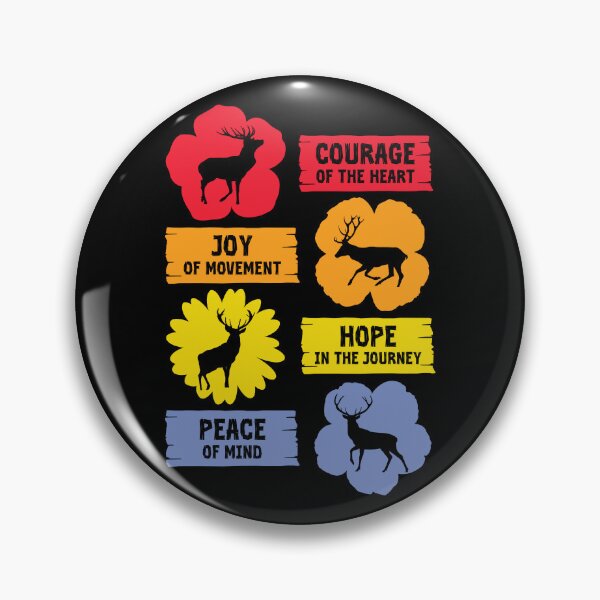 Item preview, The Deer: Of Courage, Joy, Hope, and Peace designed and sold by VividGraphicCo.