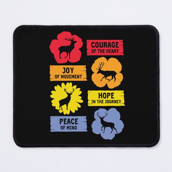 Item preview, The Deer: Of Courage, Joy, Hope, and Peace designed and sold by VividGraphicCo.