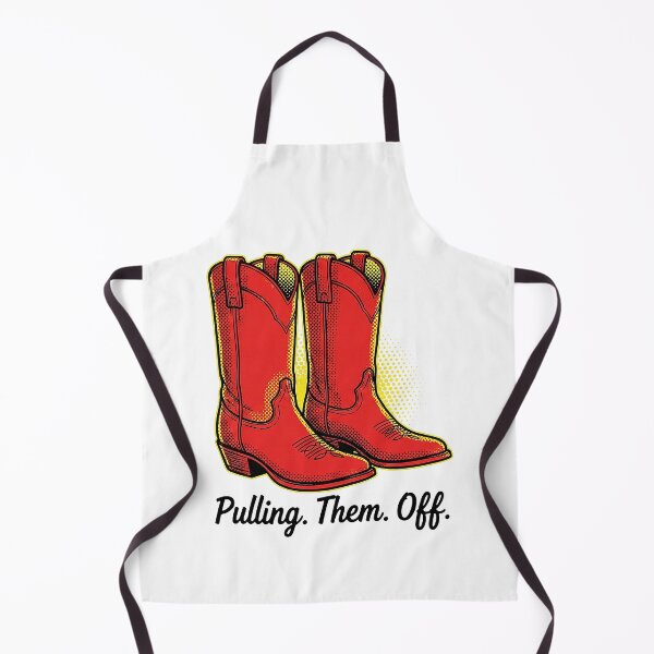 Item preview, Red Cowboy Boots, Pulling Them Off - HIMYM designed and sold by Screen Lore.