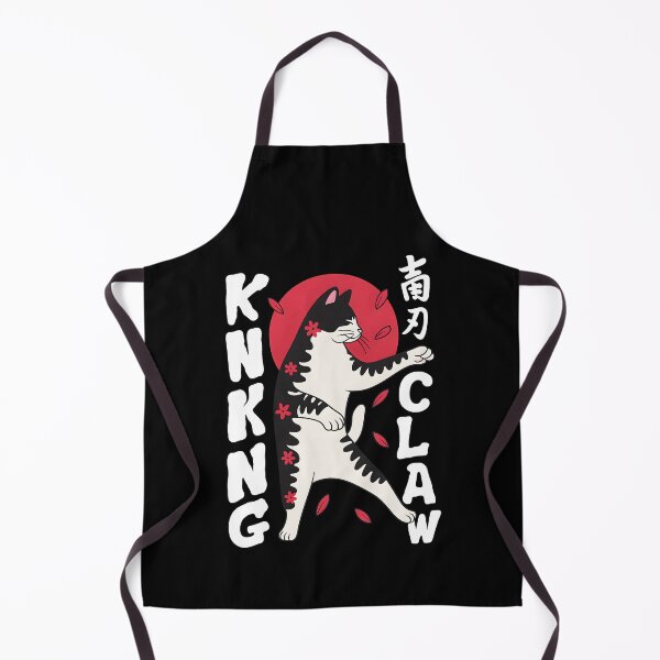 Item preview, Funny Kung Fu Cat Martial Arts Master Karate Kitten Japanese Aesthetic Art designed and sold by DrawHandArt.