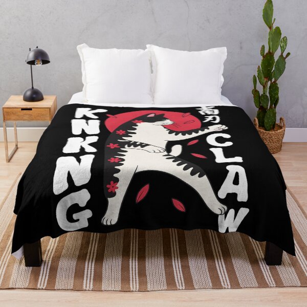 Item preview, Funny Kung Fu Cat Martial Arts Master Karate Kitten Japanese Aesthetic Art designed and sold by DrawHandArt.
