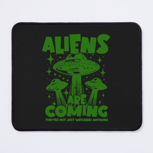 Item preview, Alien Invasion Alert – They're Not Just Watching - Green designed and sold by VoglR.