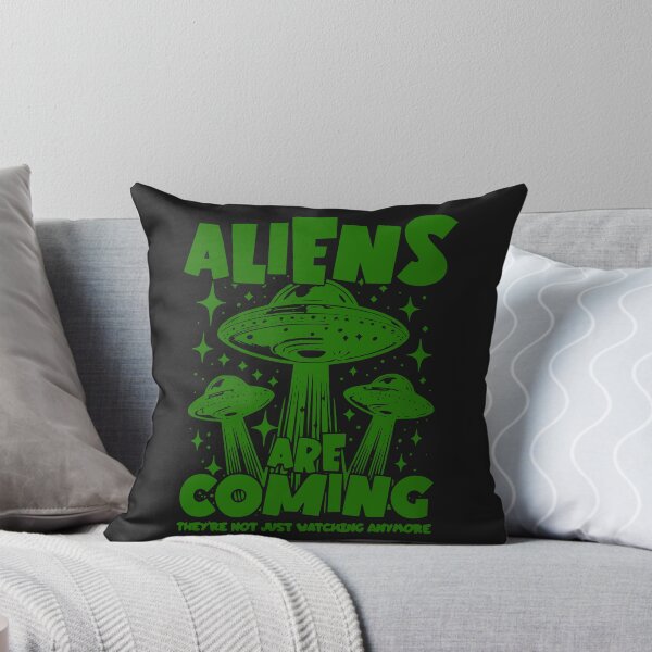 Item preview, Alien Invasion Alert – They're Not Just Watching - Green designed and sold by VoglR.