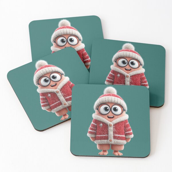 Item preview, Fluffy the Cozy Christmas Plush designed and sold by alessionastro.