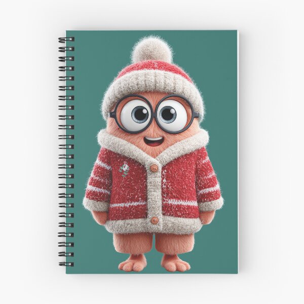 Artikelvorschau, Fluffy – Kuscheliges Weihnachtsplüschtier entworfen und verkauft von alessionastro.