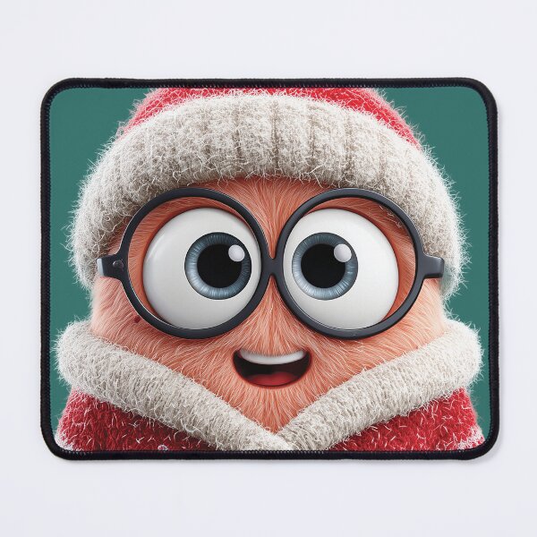 Item preview, Fluffy the Cozy Christmas Plush designed and sold by alessionastro.