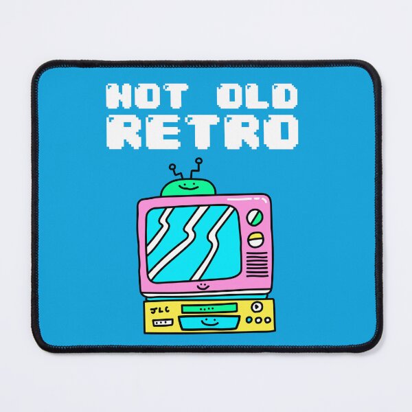 Item preview, Not Old, Retro - Vintage Tv and VHS recorder designed and sold by Porky Roebuck.
