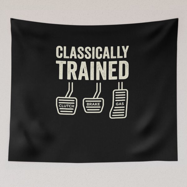 Item preview, Classically Trained Clutch Brake Gas Car Enthusiast designed and sold by SofenArt.
