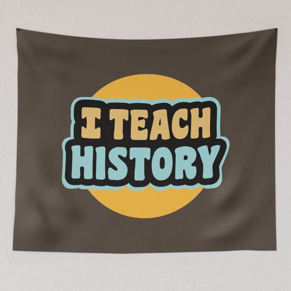 Item preview, I teach History designed and sold by Think4Prints.