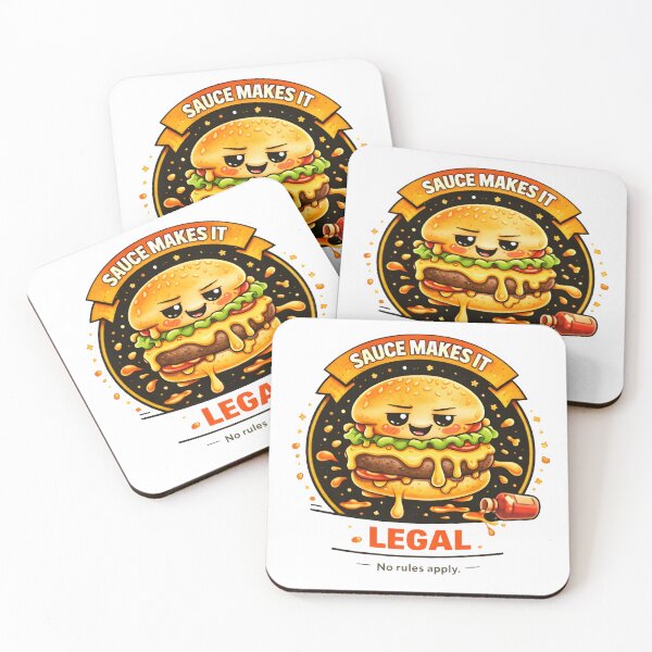 Item preview, Sauce Makes It Legal designed and sold by Snackwear Apparel.