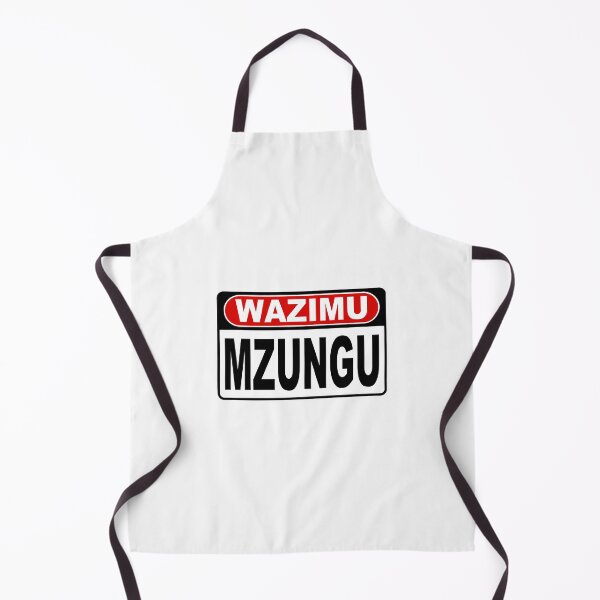 Item preview, Crazy Mzungu; Swahili; designed and sold by StickerApe.