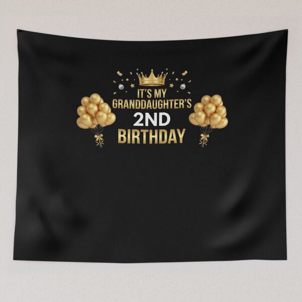 Item preview, It's My Granddaughter's 2nd Birthday Celebration designed and sold by SofenArt.