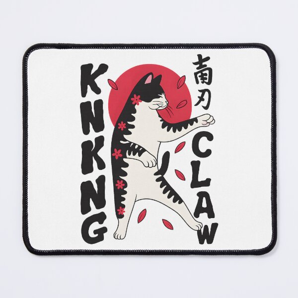 Item preview, Funny Kung Fu Cat Martial Arts Master Karate Kitten Japanese Aesthetic Art designed and sold by DrawHandArt.