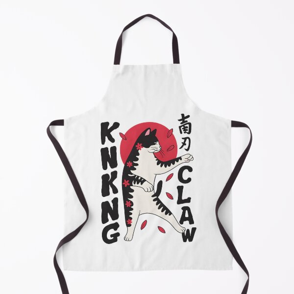 Item preview,  Funny Kung Fu Cat Martial Arts Master Karate Kitten Japanese Aesthetic Art designed and sold by DrawHandArt.