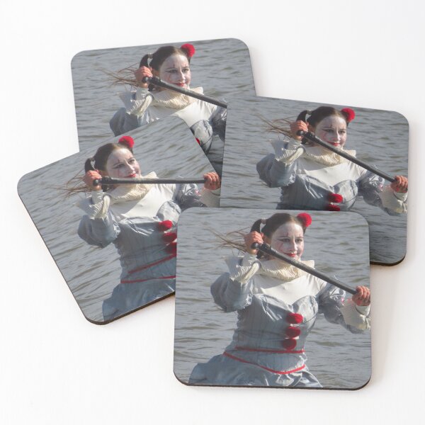 Item preview, Halloween Paddleboarding on The Vistula River designed and sold by wiggyofipswich.