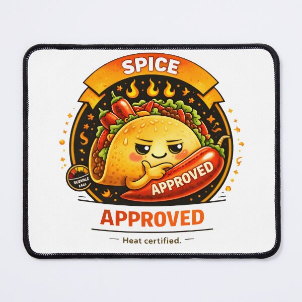 Item preview, Spice Approved – Chili Taco designed and sold by Snackwear Apparel.