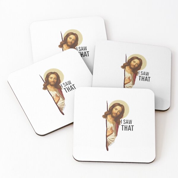 Item preview, Funny Jesus (Greeting Card) I Saw That Prank designed and sold by SeaNympth.
