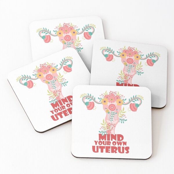 Item preview, Mind Your Own Uterus powerful feminist personal privacy bodily autonomy Feminist Activism abortion bans designed and sold by MYZA-Designs.