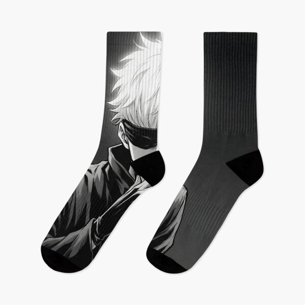 Item preview, Anime Blindfold Character Poster – Dark Minimalist Anime Wall Art designed and sold by AbstractAuraArt.