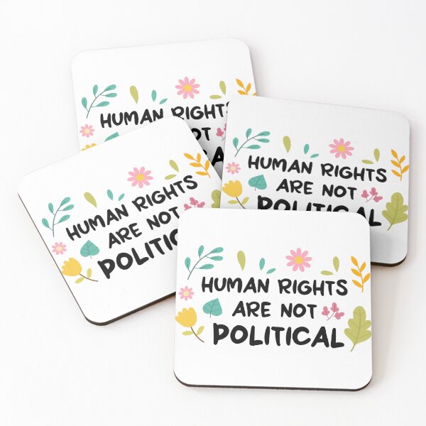 Item preview, Human Rights Are Not Political designed and sold by kolshi-shop.
