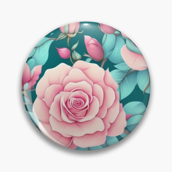 Item preview, Pink Rose Floral Pattern designed and sold by FANTASTIC-N.