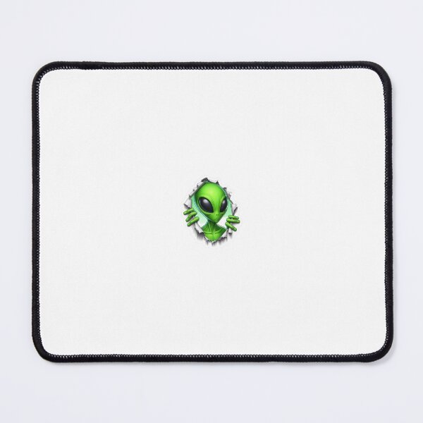 Item preview, Green alien piercing the wall designed and sold by HANTAR.