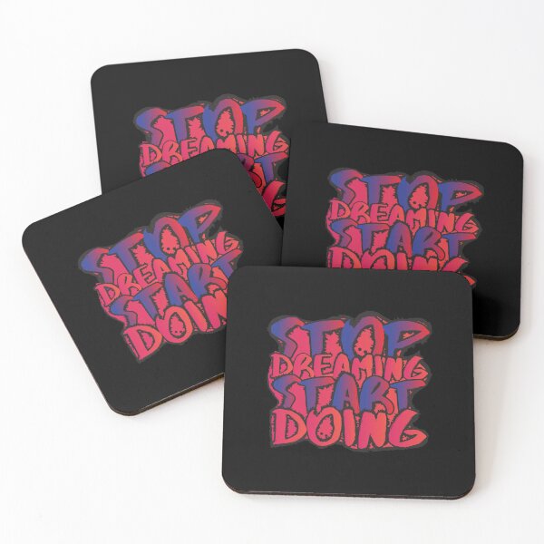 Item preview, Stop Dreaming Start Doing | Motivational Quote designed and sold by typoinspired.