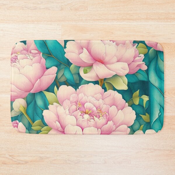 Item preview, Pink Peony Floral Pattern designed and sold by FANTASTIC-N.