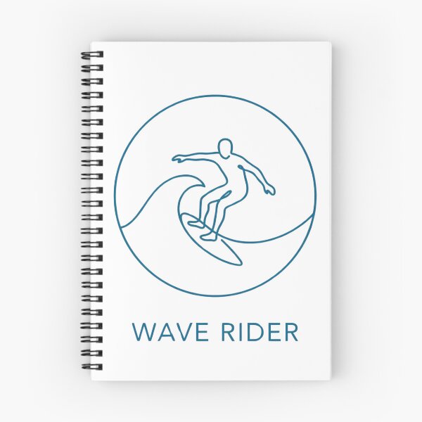 Item preview, Minimalist Wave Rider Surf Line Art T-Shirt designed and sold by Everyday Epics.