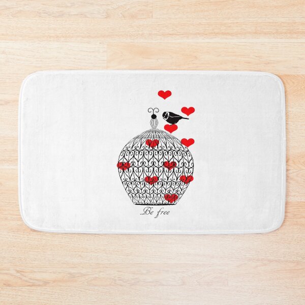 Item preview, Whimsical Bird Cage Hearts Love designed and sold by capricedefille.