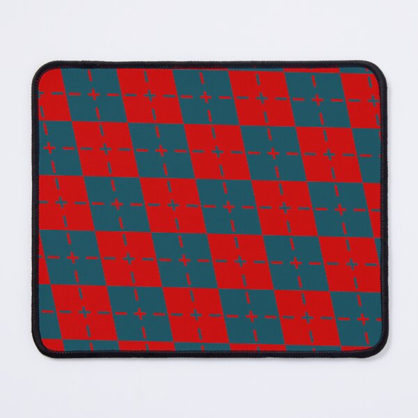 Item preview, 80s Red Woven Argyle  - Abstract Geometric Shape Pattern - Gifts For Teenage Girls designed and sold by RoyalStarsPatts.