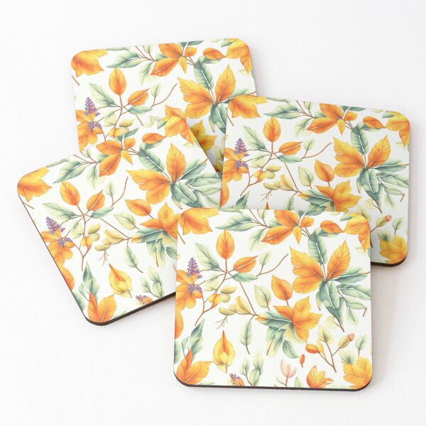 Item preview, Autumn Botanical Leaf Pattern designed and sold by FANTASTIC-N.