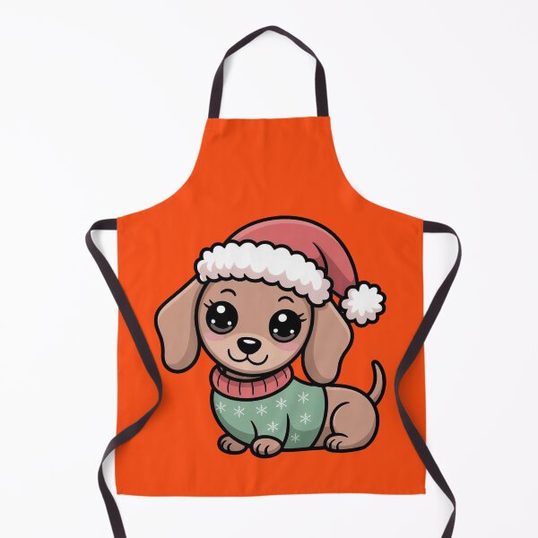 Item preview, Cute Kawaii  Dachshund Christmas  designed and sold by WikaKowalczyk.