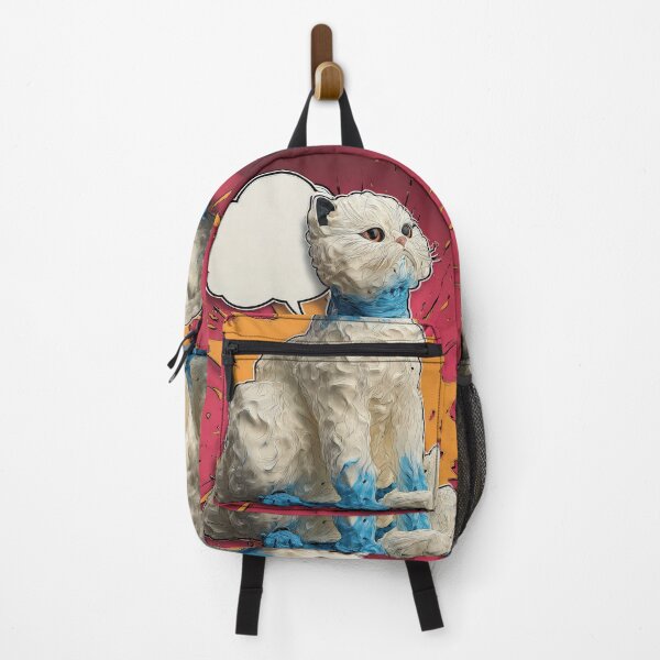 Item preview, Cute Comic Kitten with Speech Bubble Illustration designed and sold by Grafititee.