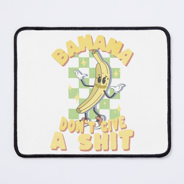 Item preview, Banana – Don’t Give a Shit | Funny Retro Cartoon Banana Shirt designed and sold by Proto Lab Studio.