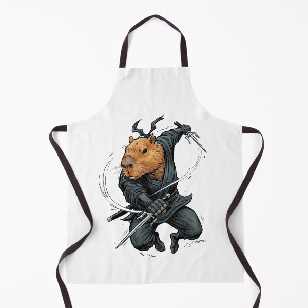 Item preview, Capybara Ninja Warrior designed and sold by FiesterArt.