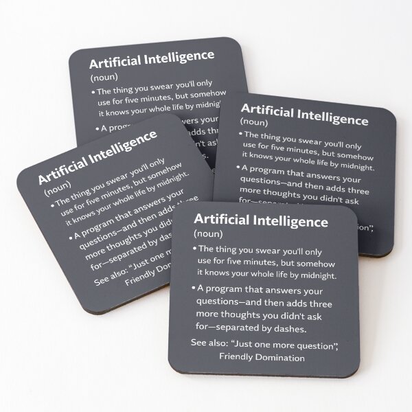 Item preview, Funny Ai Definition  designed and sold by HowToCanadian.