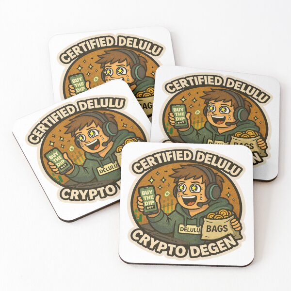 Item preview, Certified Delulu Crypto Degen Trader Guy designed and sold by DivinelyAligned8.