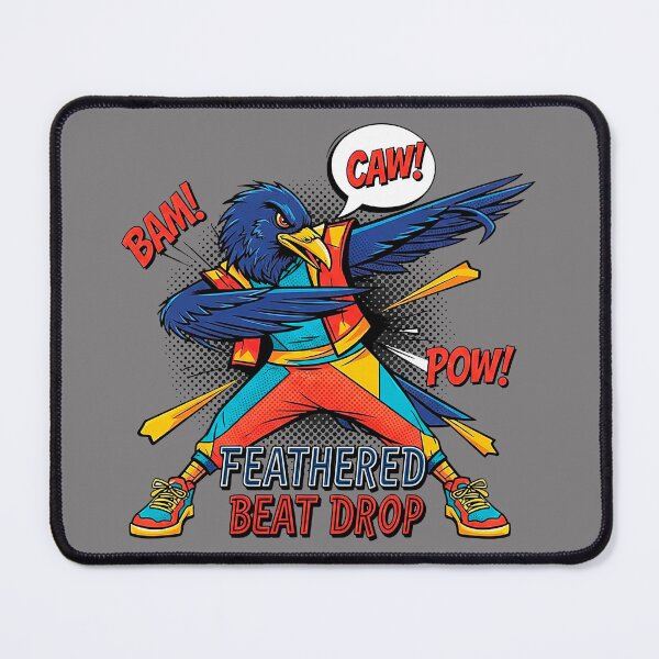 Item preview, Dabbing Crow Superhero Comic Book Art designed and sold by SholoStudio.