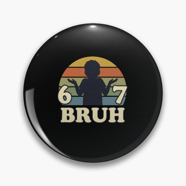 Item preview, 6 7 Bruh Funny Problem Solving designed and sold by SofenArt.