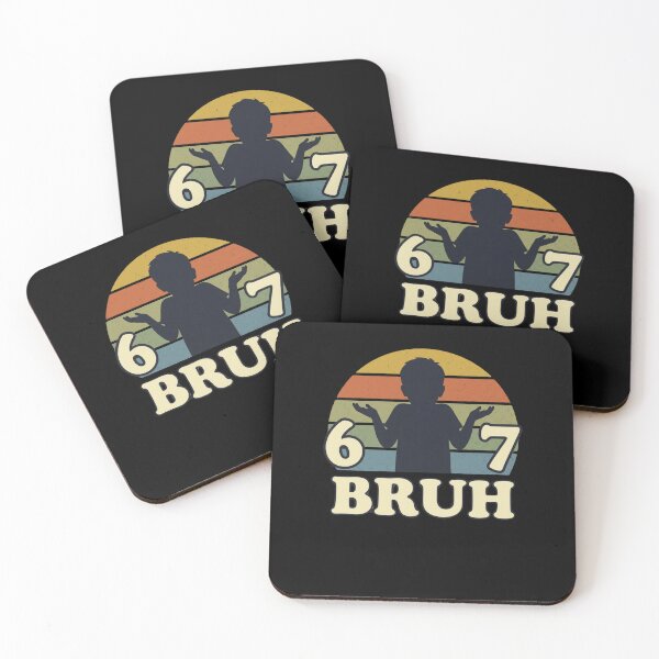 Item preview, 6 7 Bruh Funny Problem Solving designed and sold by SofenArt.