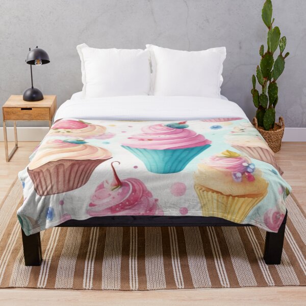 Item preview, Pastel Summer Cupcake Pattern designed and sold by FANTASTIC-N.