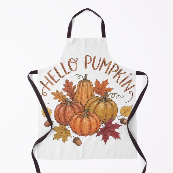 Item preview, Cute Hello Pumpkin Autumn T-Shirt designed and sold by Everyday Epics.