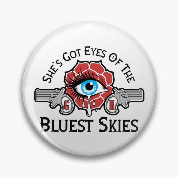 Item preview, She’s Got Eyes Of The Bluest Skies GNR Guns N' Roses designed and sold by Winner Chicken Dinner Designs.