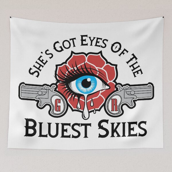 Item preview, She’s Got Eyes Of The Bluest Skies GNR Guns N' Roses designed and sold by Winner Chicken Dinner Designs.